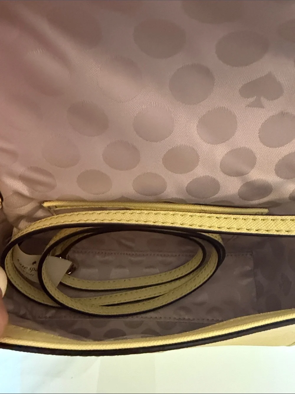 kate spade yellow crossbody